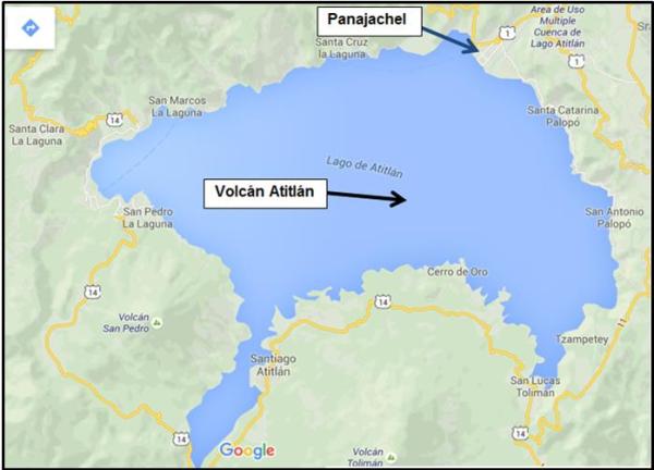 Panajachel El lago Atitlan